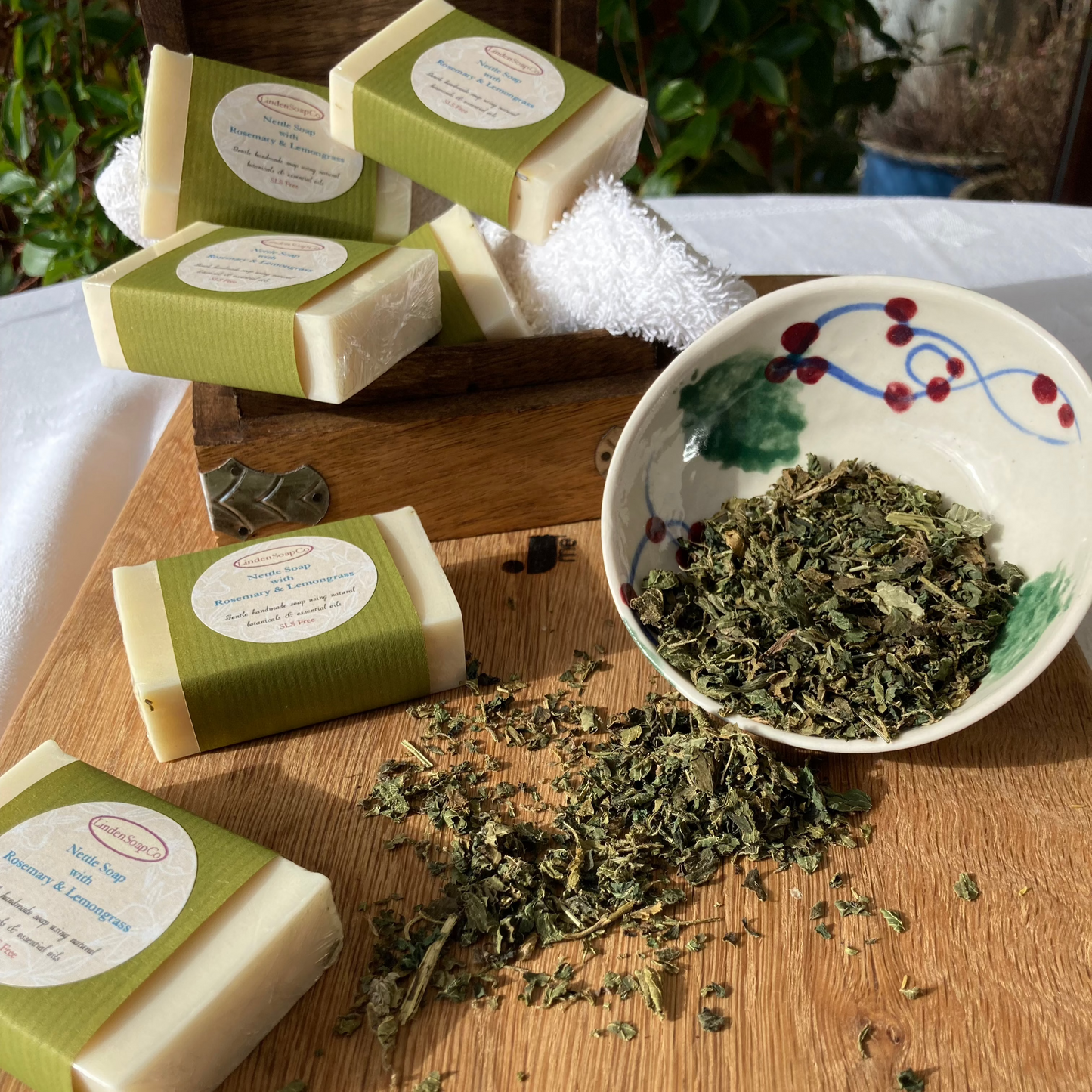Nettle Soap with Rosemary & Lemongrass