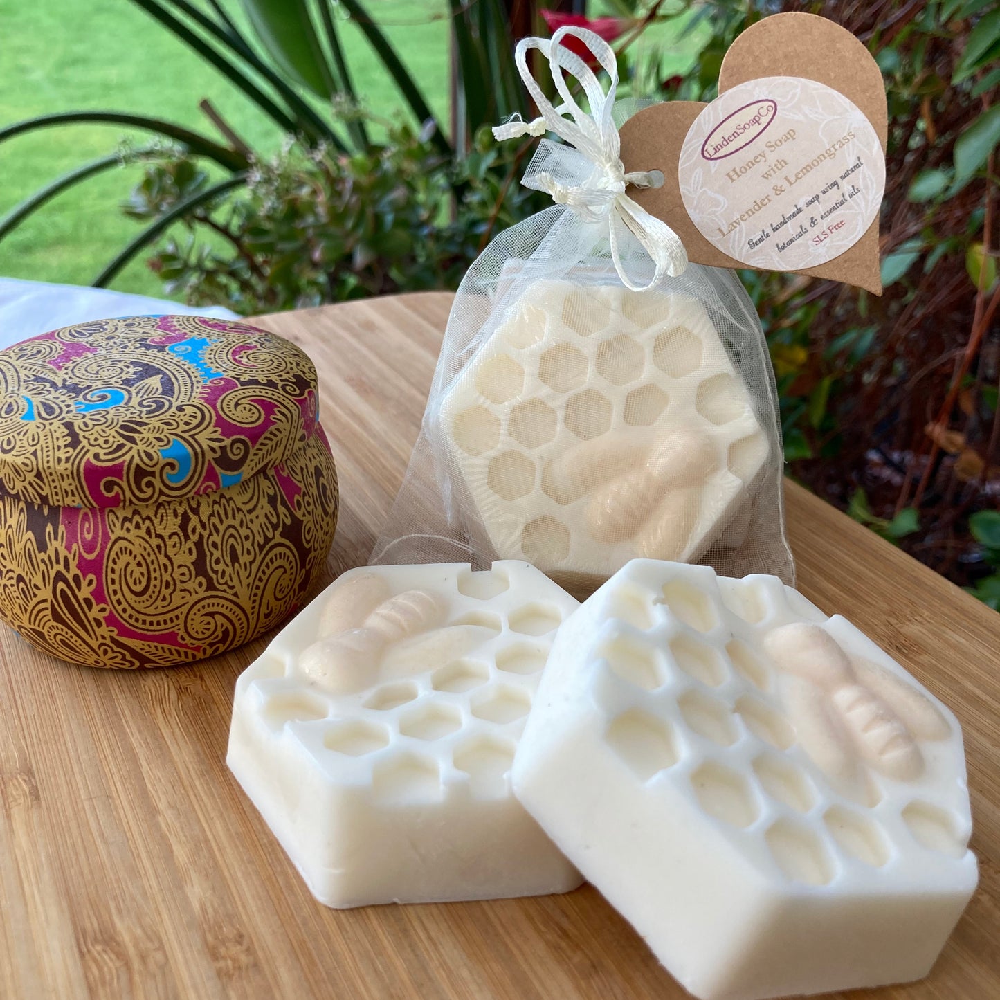 Honey Soap in Organza Bag