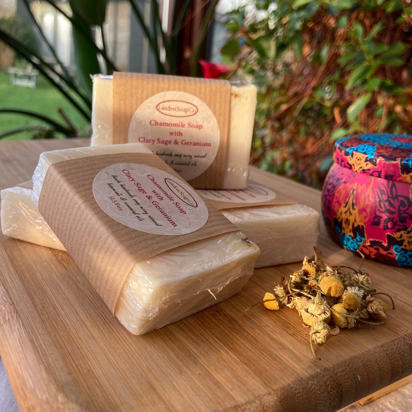 Chamomile Soap with Clary Sage & Geranium
