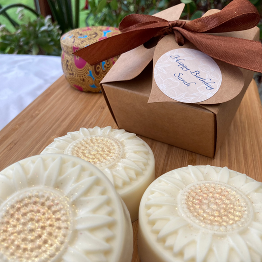 Calendula Soap with Orange & Oatmeal